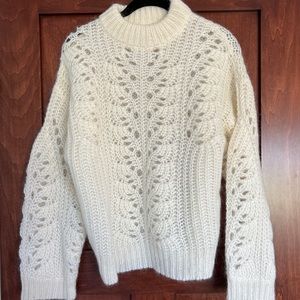 IRO eyelet knit sweater size XS